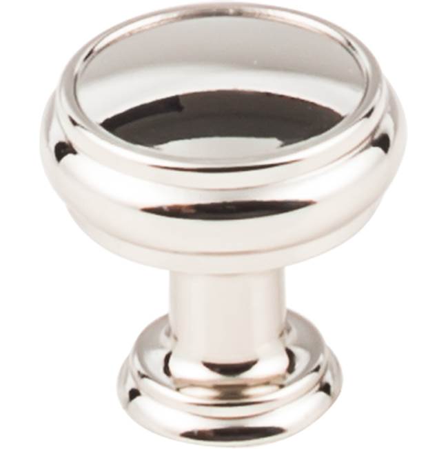 Top Knobs TK831 Eden Knob 1 3/16 Inch - Polished Nickel