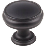 Top Knobs TK832 Eden Knob 1 3/8 Inch - Flat Black