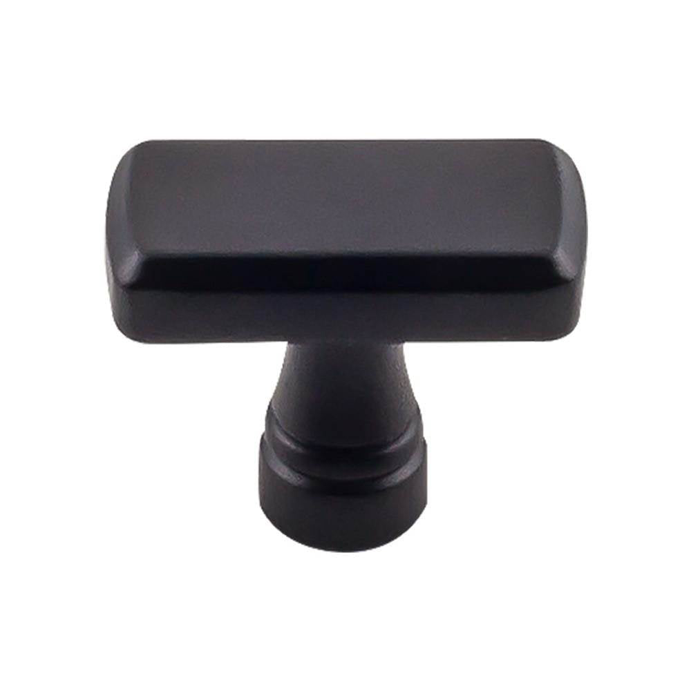 Top Knobs TK850 Kingsbridge Knob 1 3/8 Inch - Flat Black