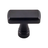 Top Knobs TK850 Kingsbridge Knob 1 3/8 Inch - Flat Black
