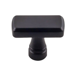 Top Knobs TK850 Kingsbridge Knob 1 3/8 Inch - Flat Black