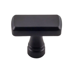 Top Knobs TK850 Kingsbridge Knob 1 3/8 Inch - Flat Black