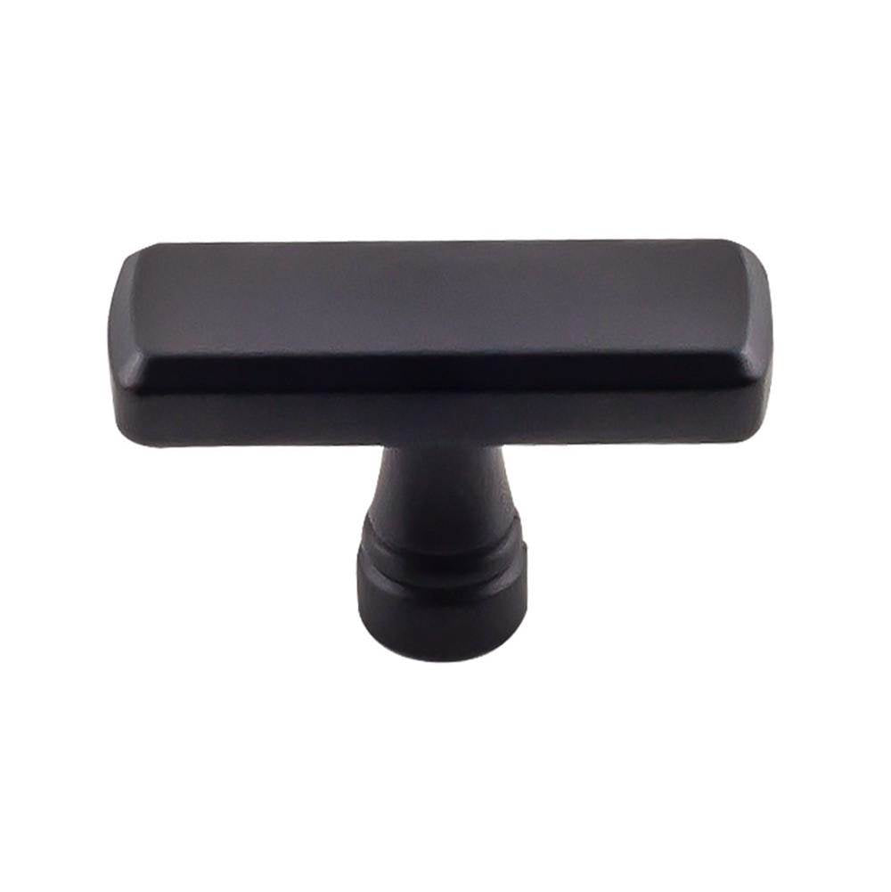 Top Knobs TK851 Kingsbridge Knob 1 7/8 Inch - Flat Black