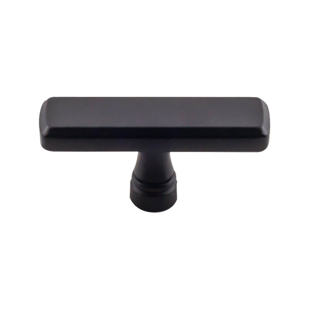 Top Knobs TK852 Kingsbridge Knob 2 3/8 Inch - Flat Black