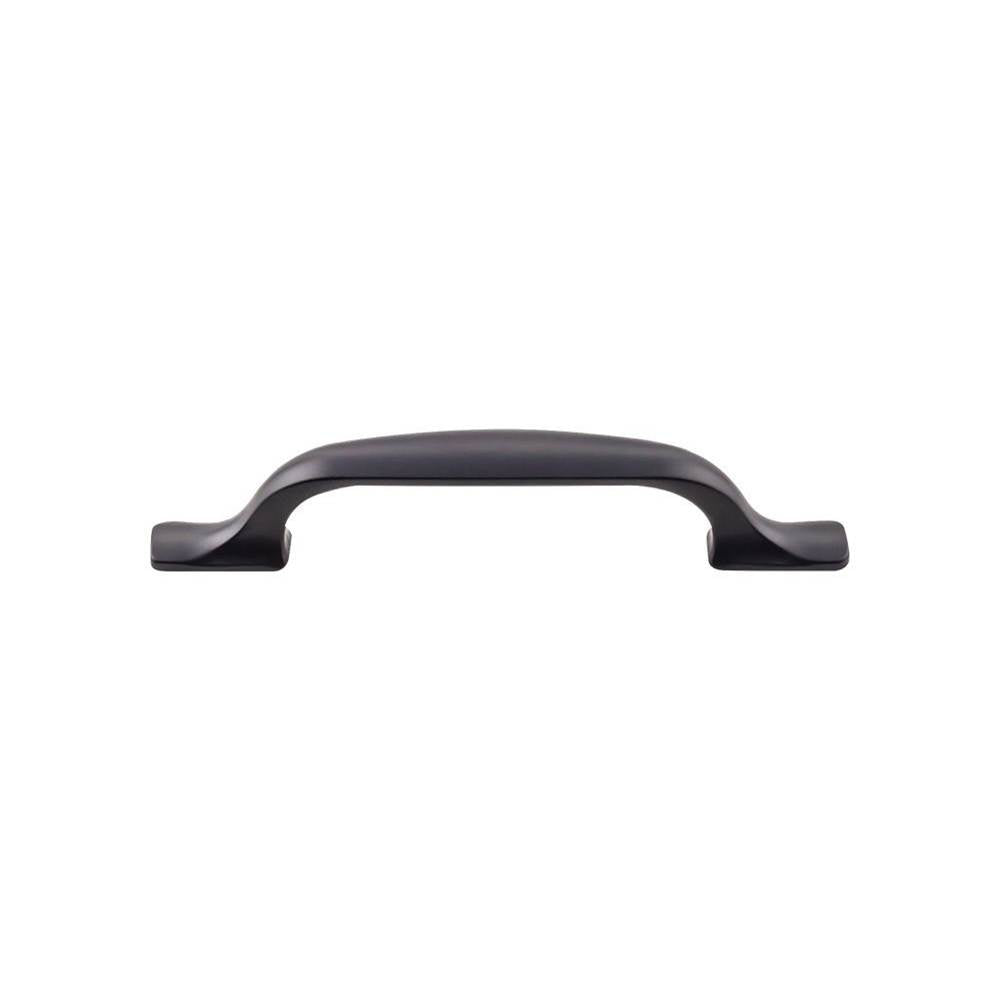 Top Knobs TK863 Torbay Pull 3 3/4 Inch (c-c) - Flat Black