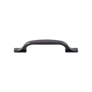 Top Knobs TK863 Torbay Pull 3 3/4 Inch (c-c) - Flat Black