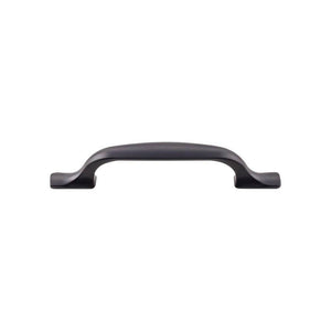 Top Knobs TK863 Torbay Pull 3 3/4 Inch (c-c) - Flat Black