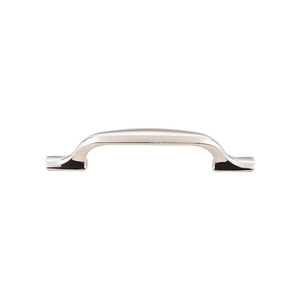 Top Knobs TK863 Torbay Pull 3 3/4 Inch (c-c) - Polished Nickel