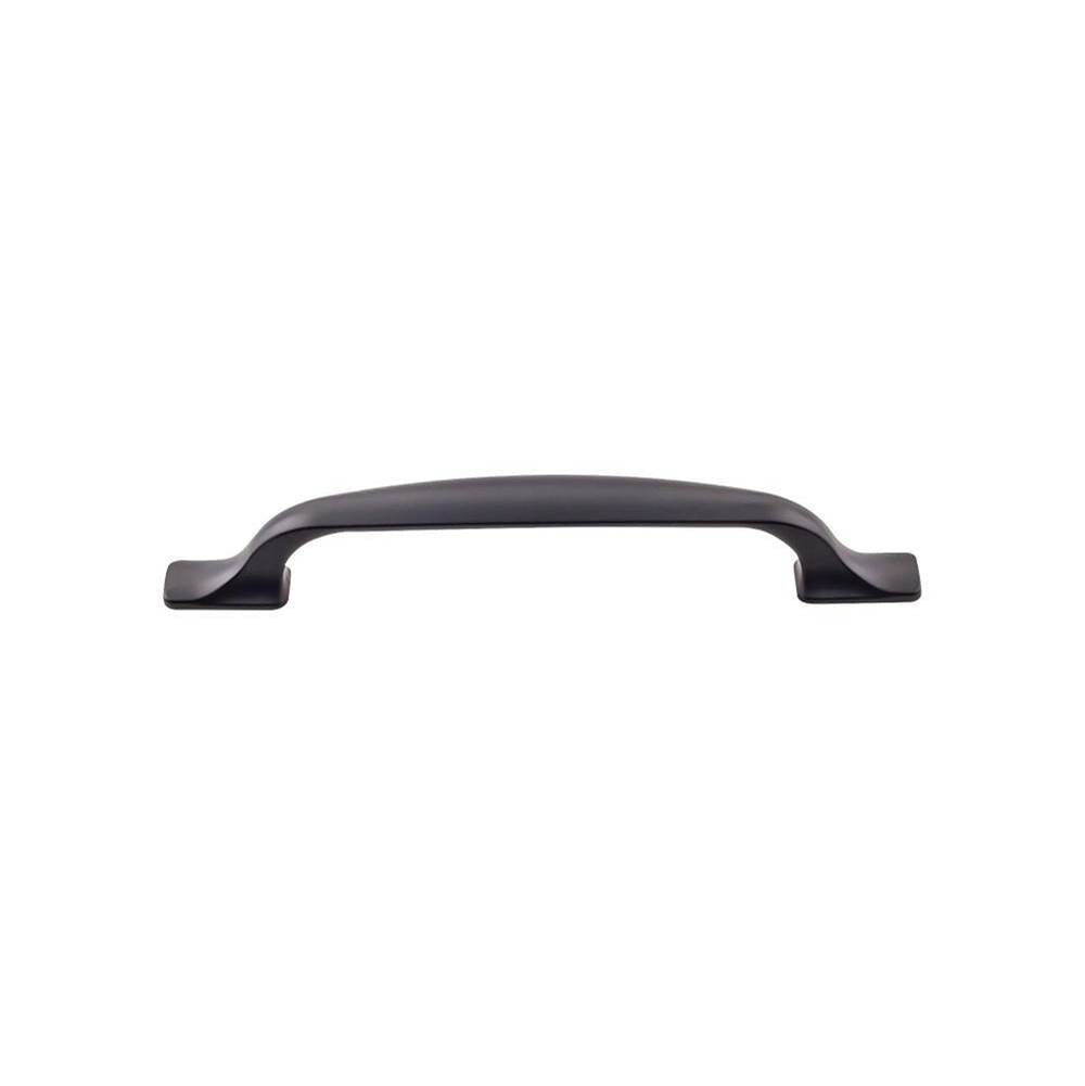 Top Knobs TK864 Torbay Pull 5 1/16 Inch (c-c) - Flat Black
