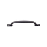 Top Knobs TK864 Torbay Pull 5 1/16 Inch (c-c) - Flat Black