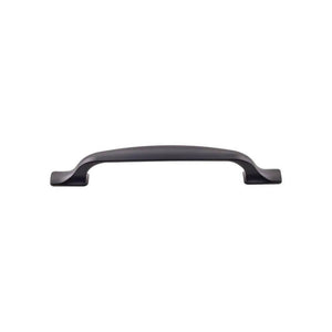 Top Knobs TK864 Torbay Pull 5 1/16 Inch (c-c) - Flat Black