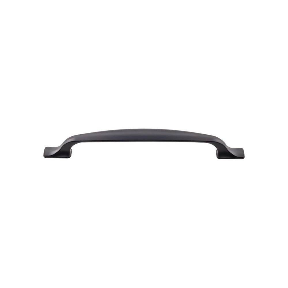 Top Knobs TK865 Torbay Pull 6 5/16 Inch (c-c) - Flat Black