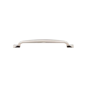 Top Knobs TK866 Torbay Pull 7 9/16 Inch (c-c) - Polished Nickel