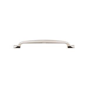 Top Knobs TK866 Torbay Pull 7 9/16 Inch (c-c) - Polished Nickel
