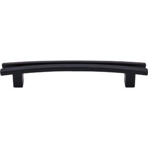 Top Knobs TK86 Flared Pull 5" - Flat Black