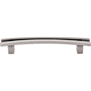 Top Knobs TK86 Flared Pull 5" - Pewter Antique
