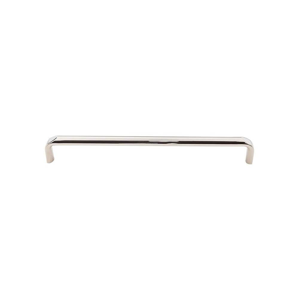 Top Knobs TK876 Exeter Pull 8 13/16 Inch (c-c) - Polished Nickel