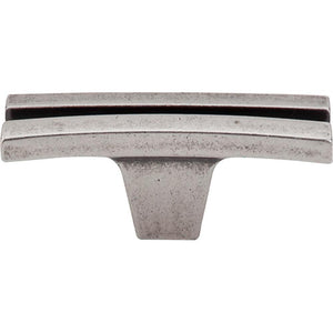 Top Knobs TK87 Flared Knob 2 5/8" - Pewter Antique