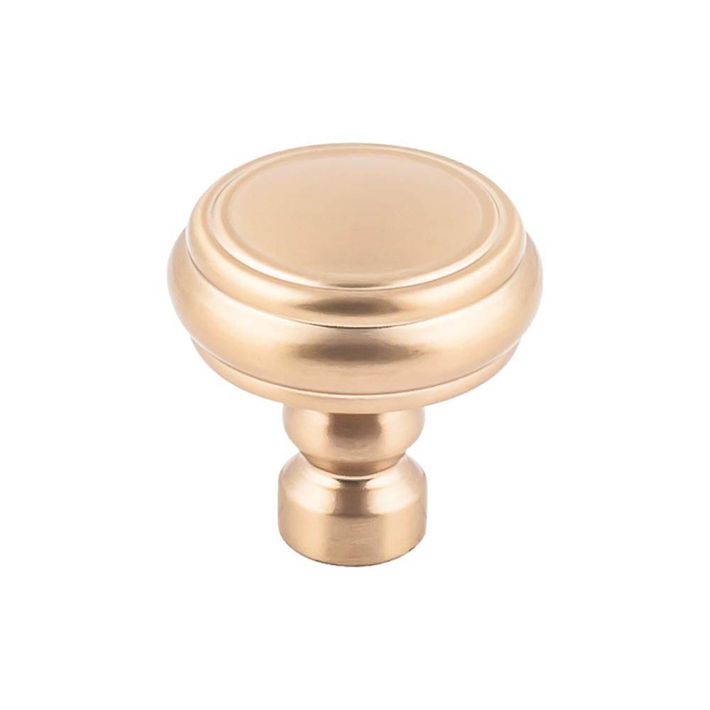 Top Knobs TK880 Brixton Rimmed Knob 1 1/4 Inch - Honey Bronze