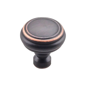 Top Knobs TK880 Brixton Rimmed Knob 1 1/4 Inch - Umbrio