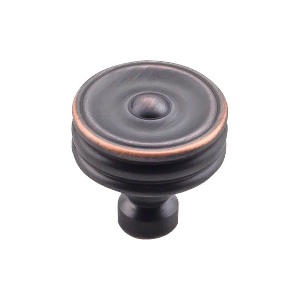 Top Knobs TK881 Brixton Ridged Knob 1 1/4 Inch - Umbrio