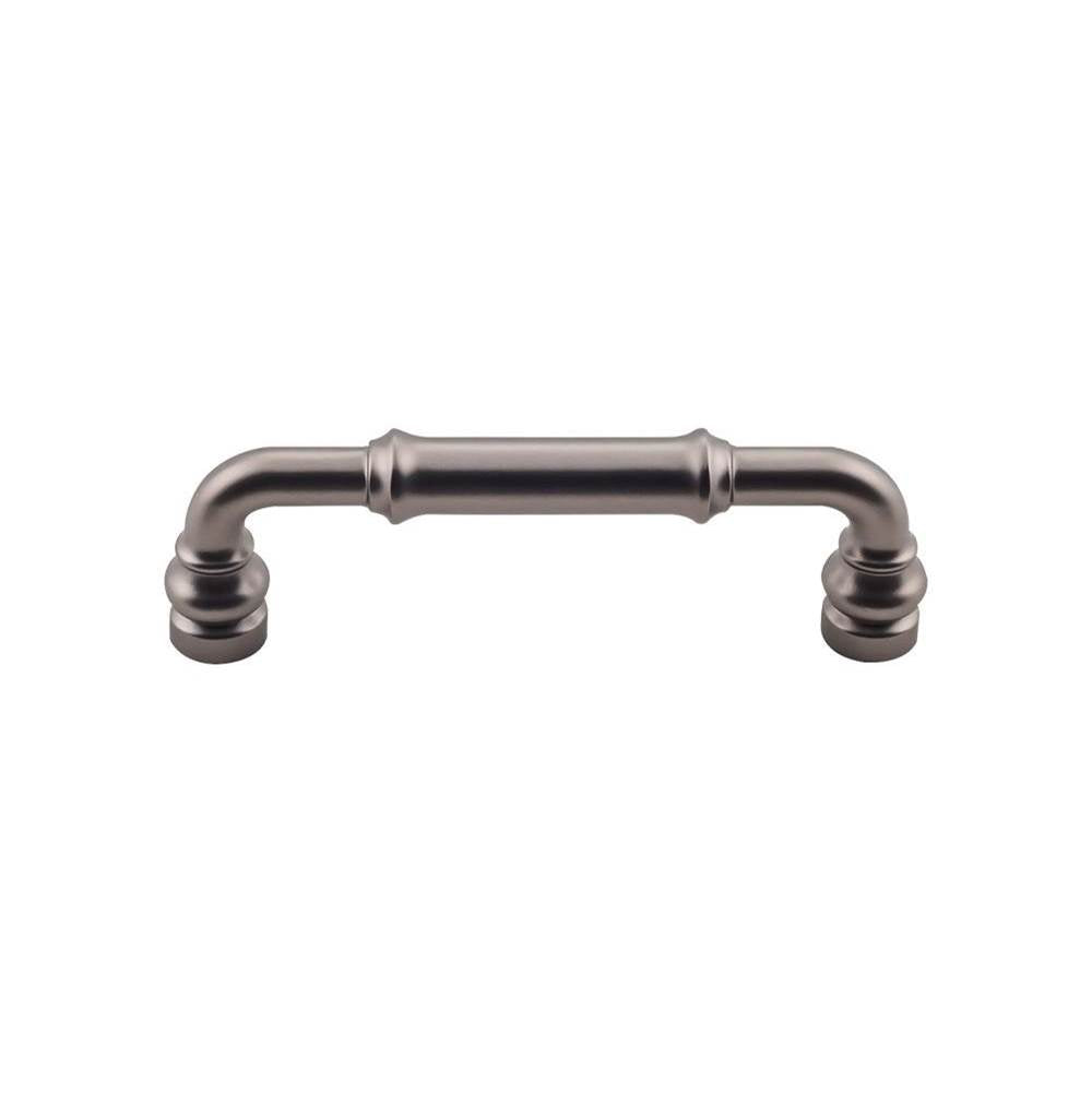 Top Knobs TK883 Brixton Pull 3 3/4 Inch (c-c) - Ash Gray