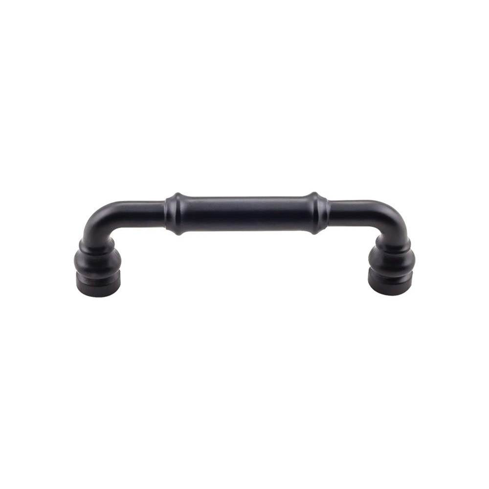 Top Knobs TK883 Brixton Pull 3 3/4 Inch (c-c) - Flat Black