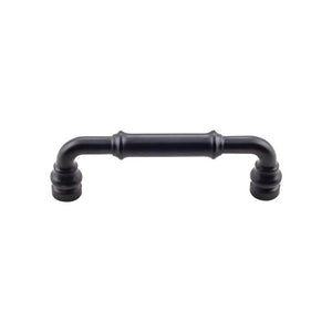 Top Knobs TK883 Brixton Pull 3 3/4 Inch (c-c) - Flat Black