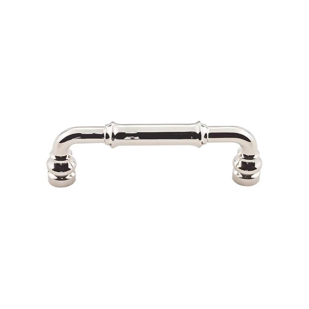 Top Knobs TK883 Brixton Pull 3 3/4 Inch (c-c) - Polished Nickel