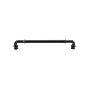 Top Knobs TK886 Brixton Pull 7 9/16 Inch (c-c) - Flat Black