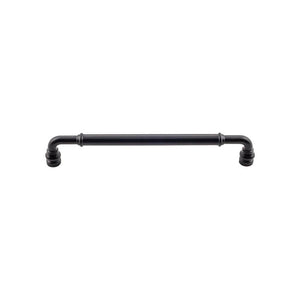 Top Knobs TK886 Brixton Pull 7 9/16 Inch (c-c) - Flat Black