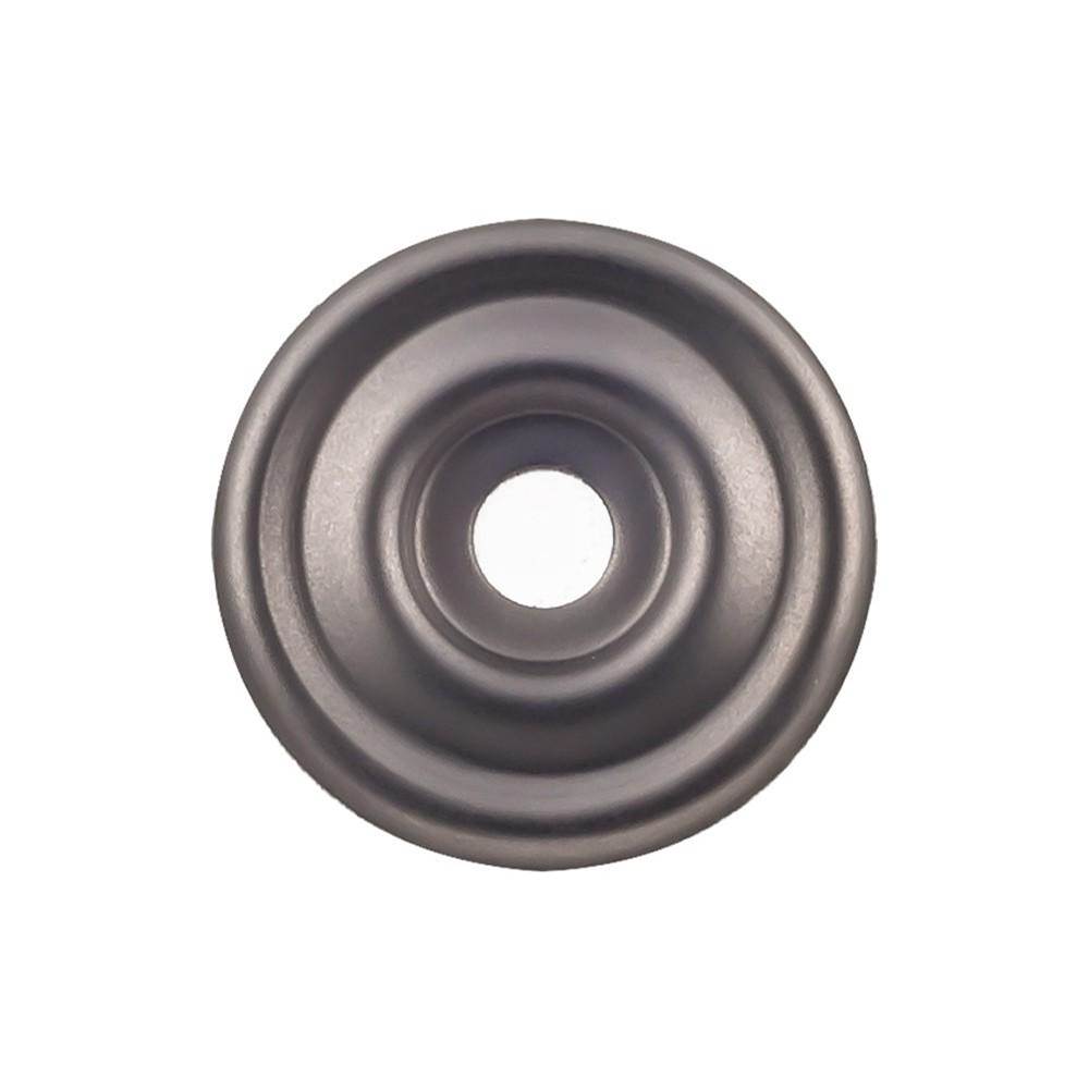 Top Knobs TK890 Brixton Backplate 1 3/8 Inch - Ash Gray