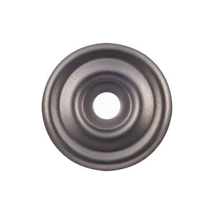 Top Knobs TK890 Brixton Backplate 1 3/8 Inch - Ash Gray