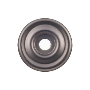 Top Knobs TK890 Brixton Backplate 1 3/8 Inch - Ash Gray
