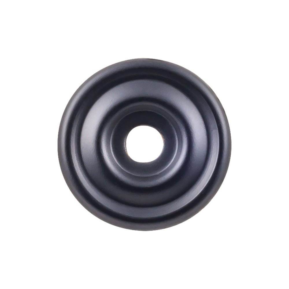 Top Knobs TK890 Brixton Backplate 1 3/8 Inch - Flat Black