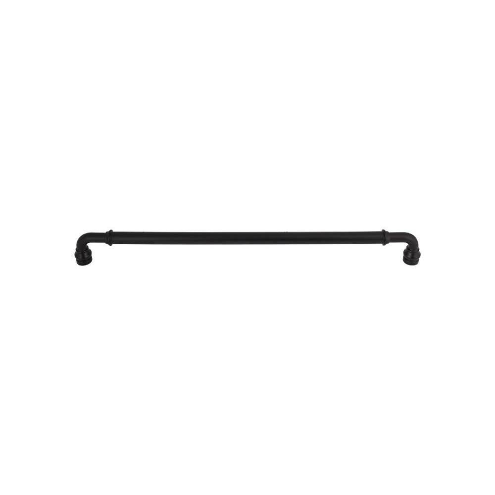 Top Knobs TK891 Brixton Appliance Pull 18 Inch (c-c) - Flat Black