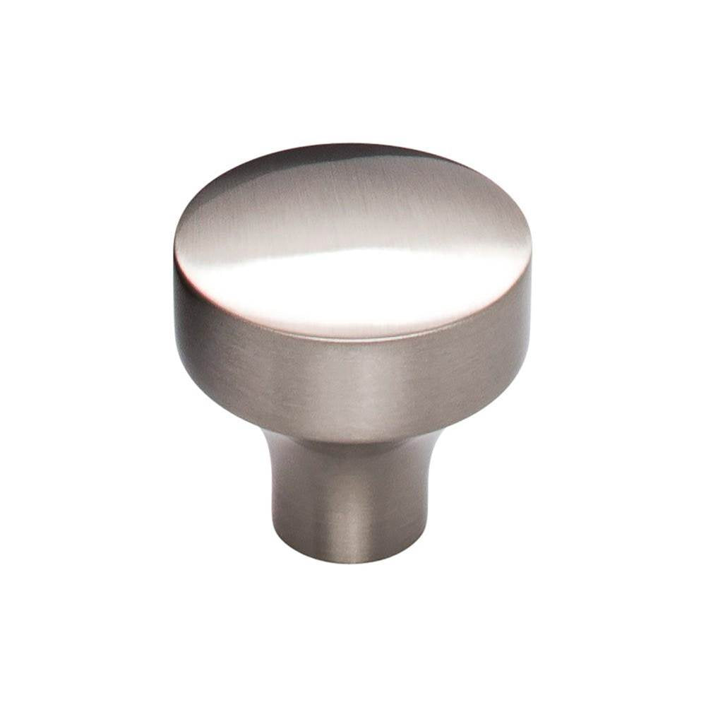 Top Knobs TK900 Kinney Knob 1 1/8 Inch - Brushed Satin Nickel