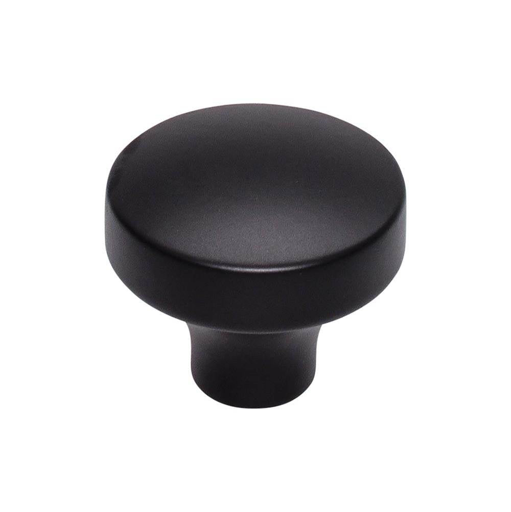 Top Knobs TK902 Kinney Knob 1 1/2 Inch - Flat Black