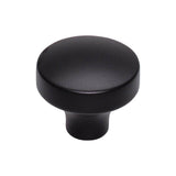 Top Knobs TK902 Kinney Knob 1 1/2 Inch - Flat Black