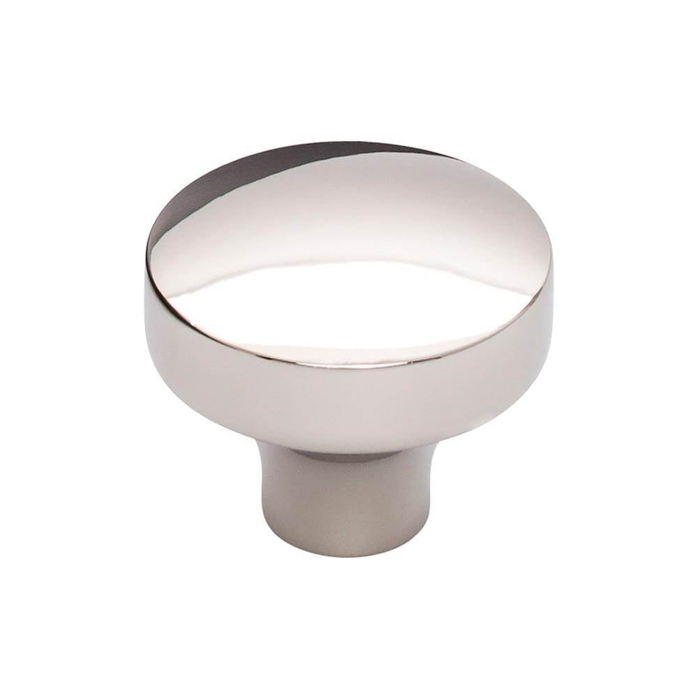 Top Knobs TK902 Kinney Knob 1 1/2 Inch - Polished Nickel
