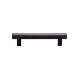 Top Knobs TK904 Hillmont Pull 3 3/4 Inch (c-c) - Flat Black