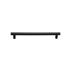 Top Knobs TK907 Hillmont Pull 7 9/16 Inch (c-c) - Flat Black