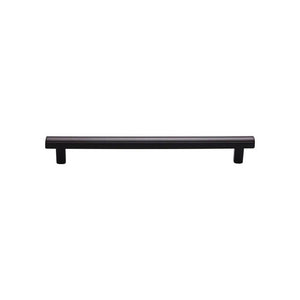 Top Knobs TK907 Hillmont Pull 7 9/16 Inch (c-c) - Flat Black
