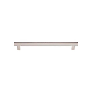 Top Knobs TK907 Hillmont Pull 7 9/16 Inch (c-c) - Polished Nickel