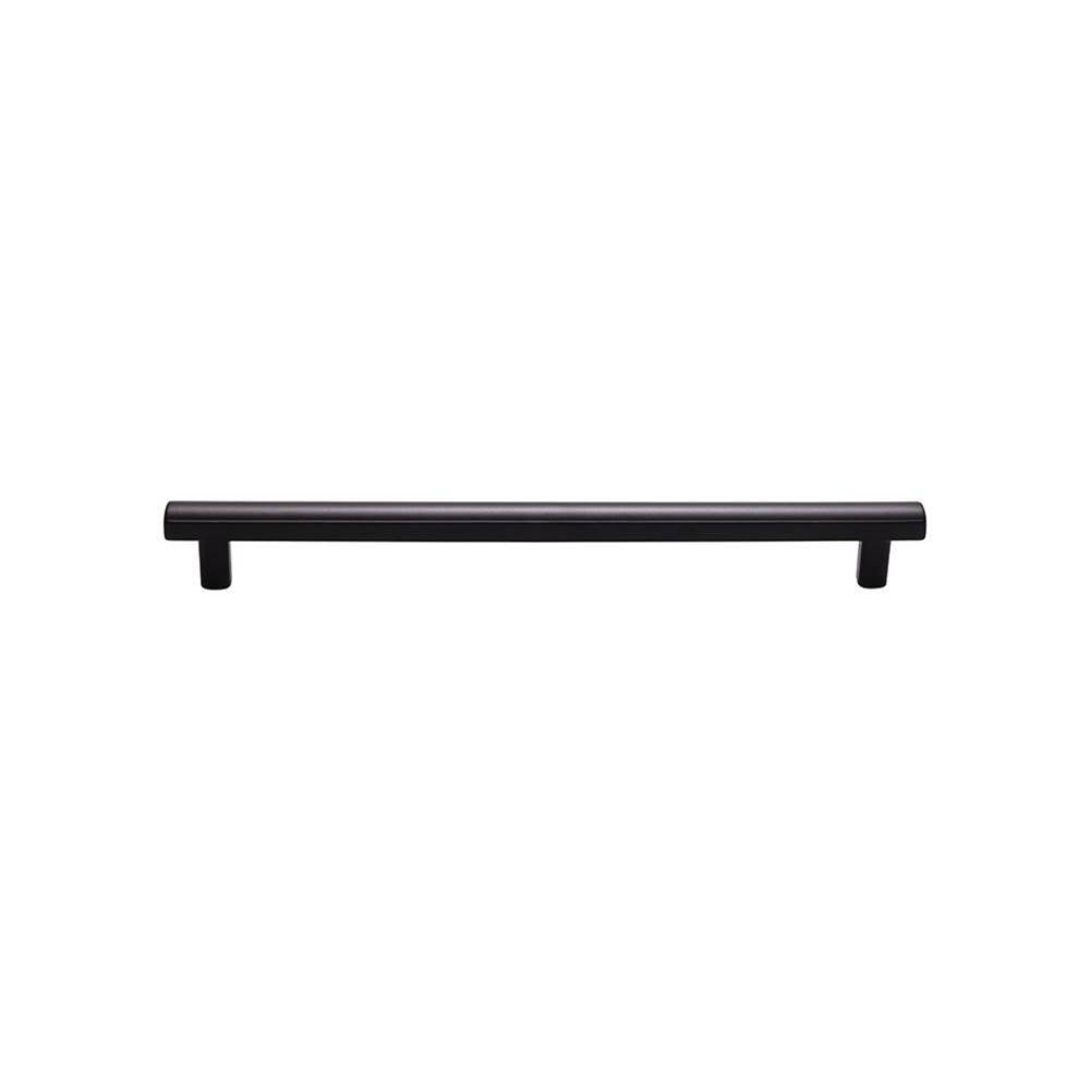 Top Knobs TK908 Hillmont Pull 8 13/16 Inch (c-c) - Flat Black