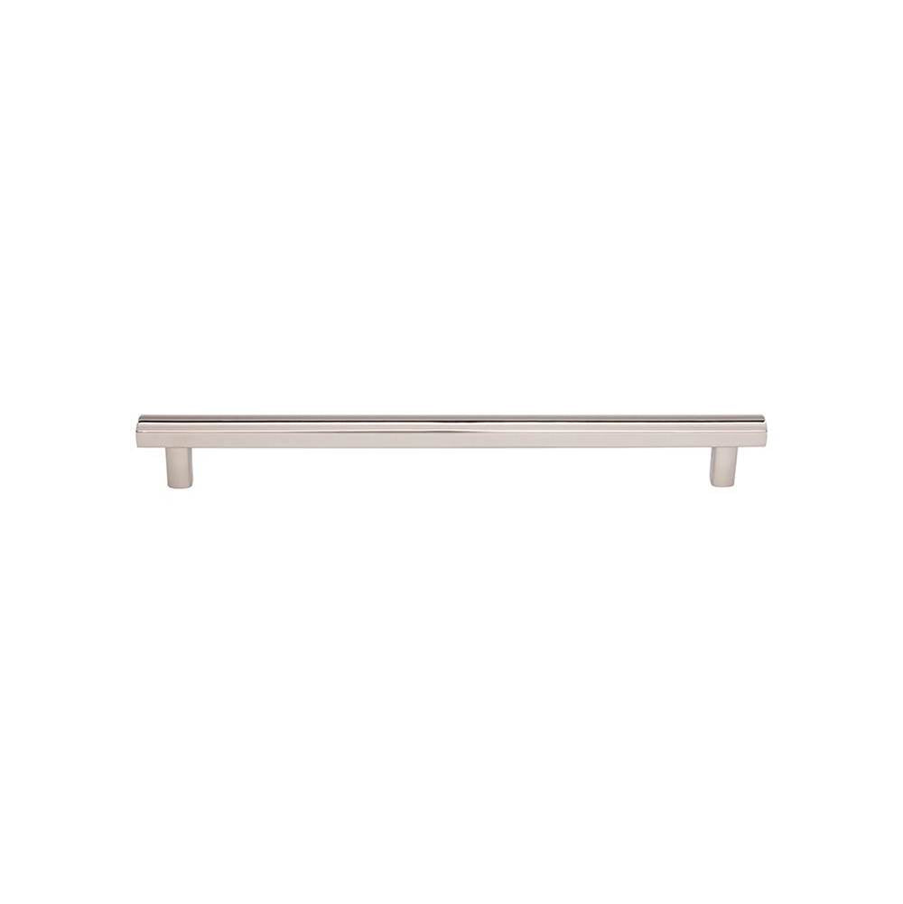 Top Knobs TK908 Hillmont Pull 8 13/16 Inch (c-c) - Polished Nickel
