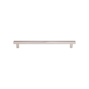 Top Knobs TK908 Hillmont Pull 8 13/16 Inch (c-c) - Polished Nickel