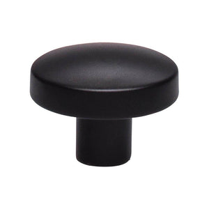 Top Knobs TK910 Hillmont Knob 1 3/8 Inch - Flat Black