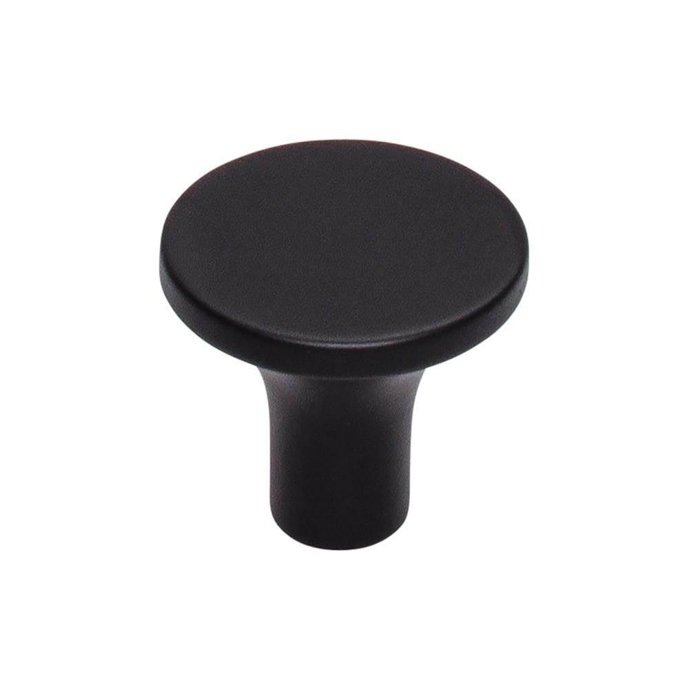 Top Knobs TK912 Marion Knob 1 1/8 Inch - Flat Black