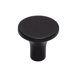 Top Knobs TK912 Marion Knob 1 1/8 Inch - Flat Black